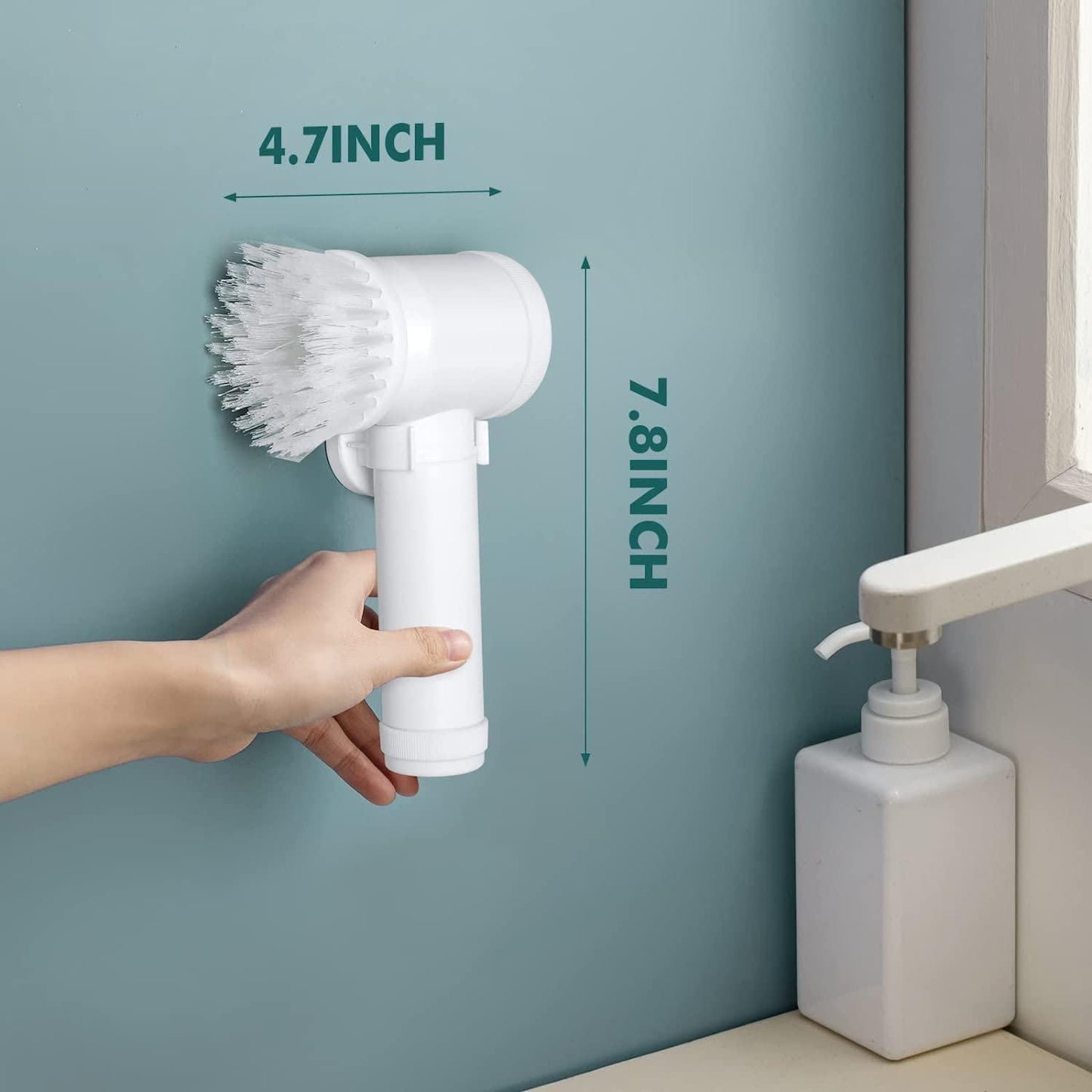 5 in 1 Handheld Electric Cleaning Brush